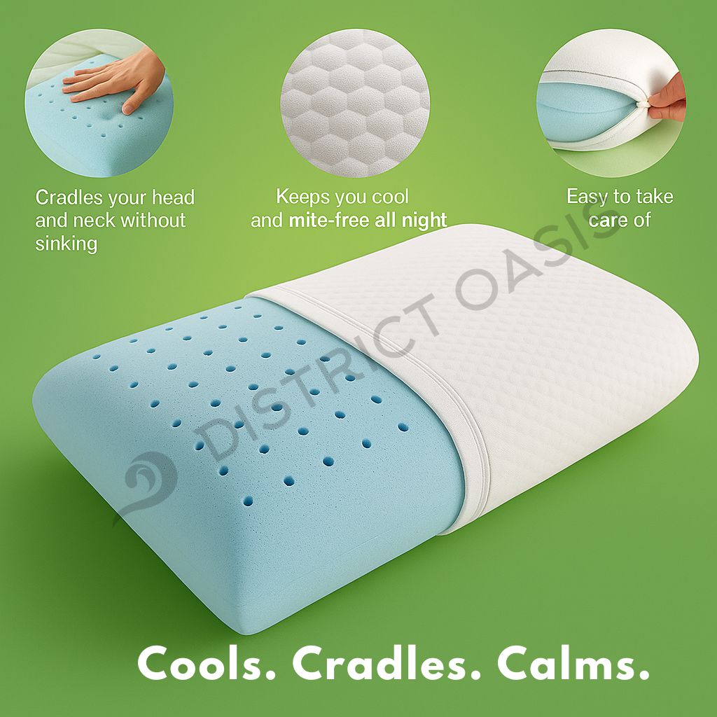 OasisSleep™ – Stress-Soothing Bed Pillow$99.00