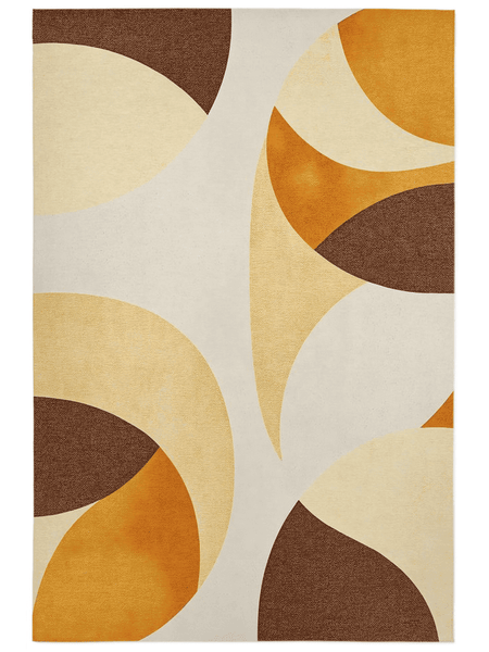GeoChic Modern Boho Rug – Earth-Inspired, Stylish & Durable