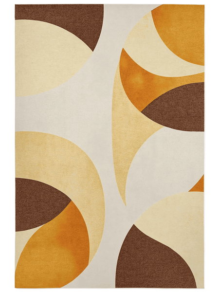 GeoChic Modern Boho Rug – Earth-Inspired, Stylish & Durable