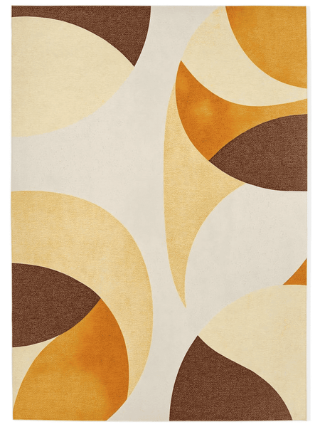 GeoChic Modern Boho Rug – Earth-Inspired, Stylish & Durable