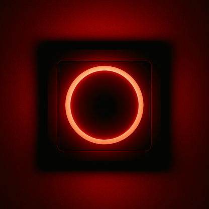 Calming Red Night Light for Stress-Free Sleep – OasisGlow™