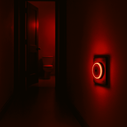 Calming Red Night Light for Stress-Free Sleep – OasisGlow™