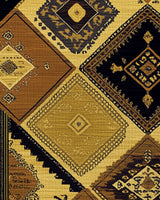Ancient Tribal Geometry Rug | Nature - Inspired Rug by districtoasis