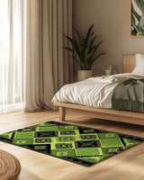 Ancient Tribal Geometry Rug | Nature - Inspired Rug by districtoasis