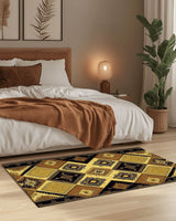 Ancient Tribal Geometry Rug | Nature - Inspired Rug by districtoasis