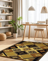 Ancient Tribal Geometry Rug | Nature - Inspired Rug by districtoasis