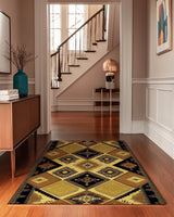 Ancient Tribal Geometry Rug | Nature - Inspired Rug by districtoasis