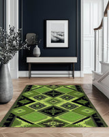 Ancient Tribal Geometry Rug | Nature - Inspired Rug by districtoasis