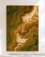 Aqua Merge Abstract Rug | Nature - Inspired Rug by districtoasis