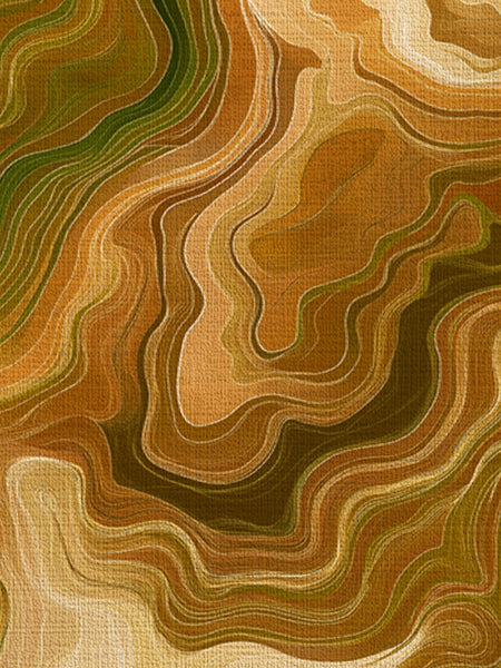 Aqua Merge Abstract Rug | Nature - Inspired Rug by districtoasis