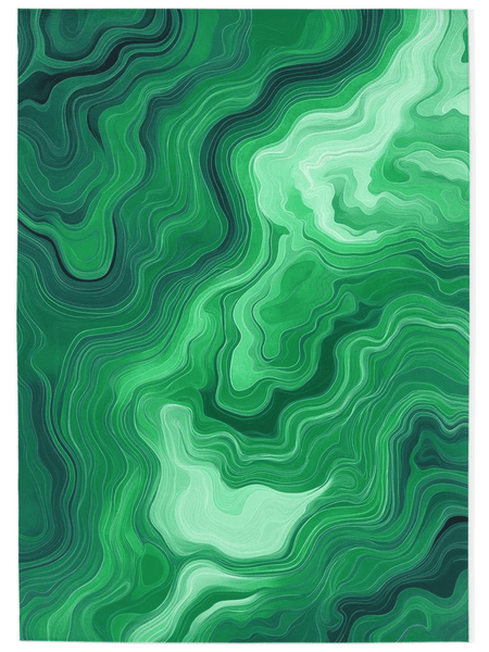 Aqua Merge Abstract Rug – Flowing Aquatic Design, Serene & Striking | Nature - Inspired Rug by districtoasis
