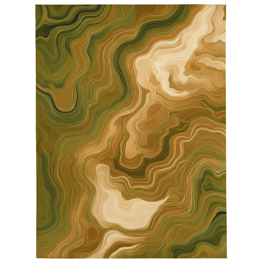 Aqua Merge Abstract Rug – Flowing Aquatic Design, Serene & Striking | Nature - Inspired Rug by districtoasis