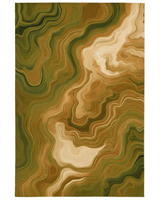 Aqua Merge Abstract Rug – Flowing Aquatic Design, Serene & Striking | Nature - Inspired Rug by districtoasis
