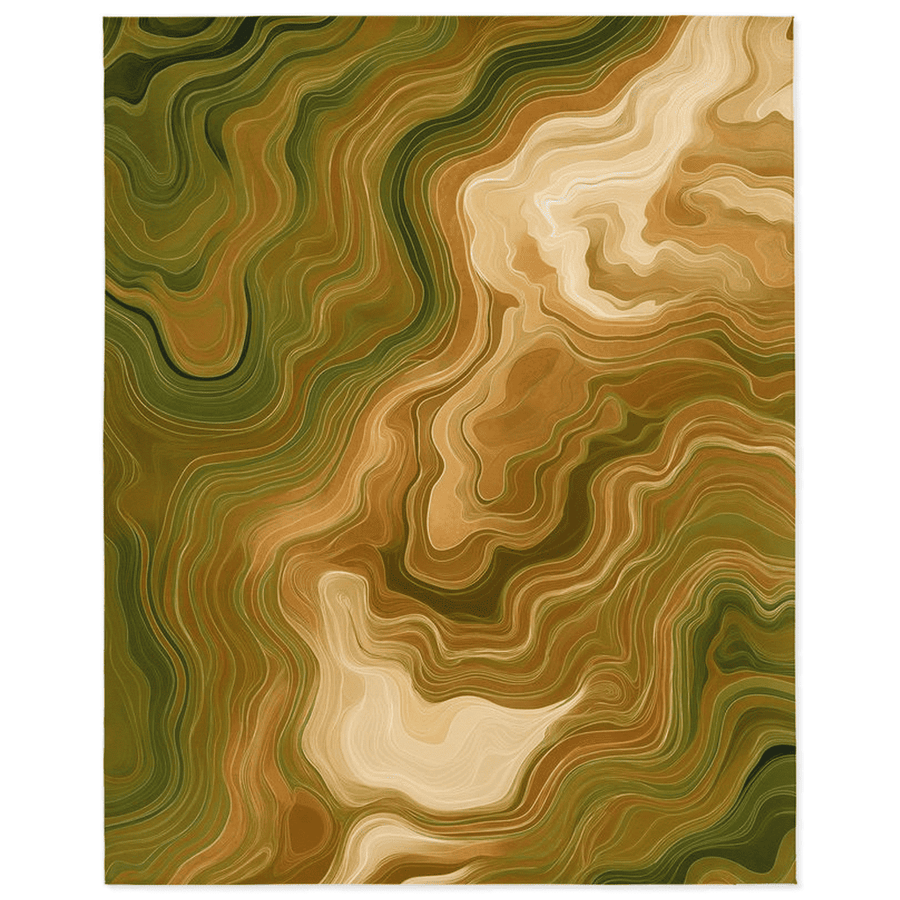 Aqua Merge Abstract Rug – Flowing Aquatic Design, Serene & Striking | Nature - Inspired Rug by districtoasis