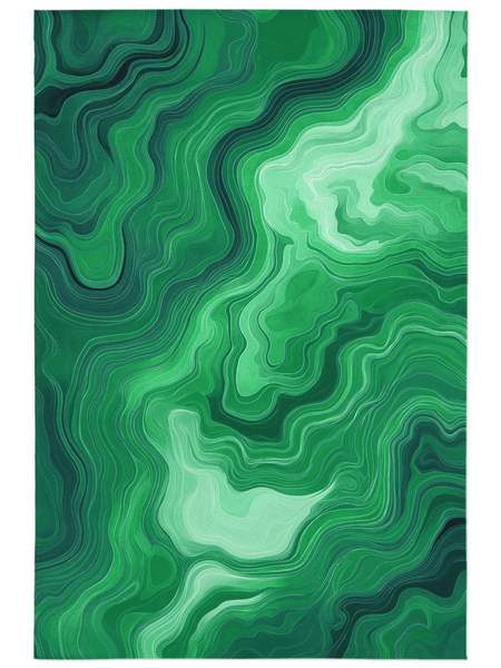 Aqua Merge Abstract Rug – Flowing Aquatic Design, Serene & Striking | Nature - Inspired Rug by districtoasis