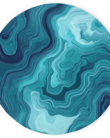 Aqua Merge Abstract Rug – Flowing Aquatic Design, Serene & Striking | Nature - Inspired Rug by districtoasis
