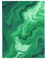 Aqua Merge Abstract Rug – Flowing Aquatic Design, Serene & Striking | Nature - Inspired Rug by districtoasis