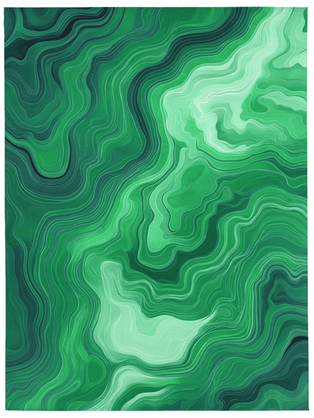 Aqua Merge Abstract Rug – Flowing Aquatic Design, Serene & Striking | Nature - Inspired Rug by districtoasis