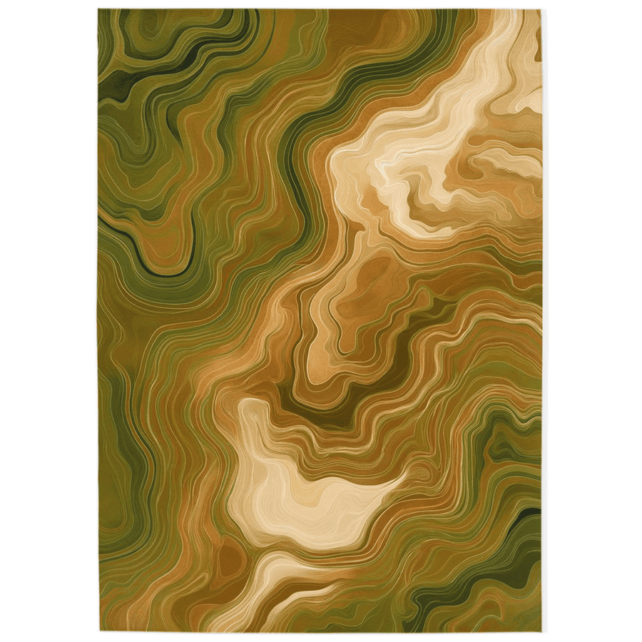 Aqua Merge Abstract Rug – Flowing Aquatic Design, Serene & Striking | Nature - Inspired Rug by districtoasis