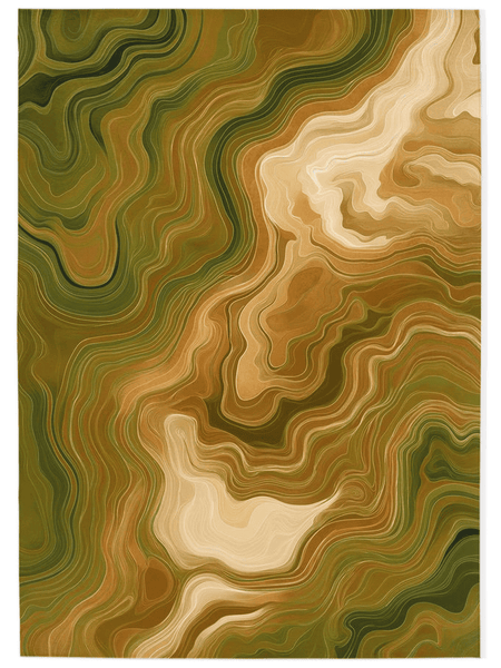 Aqua Merge Abstract Rug – Flowing Aquatic Design, Serene & Striking | Nature - Inspired Rug by districtoasis