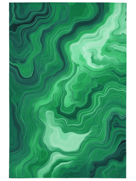 Aqua Merge Abstract Rug – Flowing Aquatic Design, Serene & Striking | Nature - Inspired Rug by districtoasis