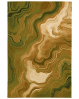 Aqua Merge Abstract Rug – Flowing Aquatic Design, Serene & Striking | Nature - Inspired Rug by districtoasis