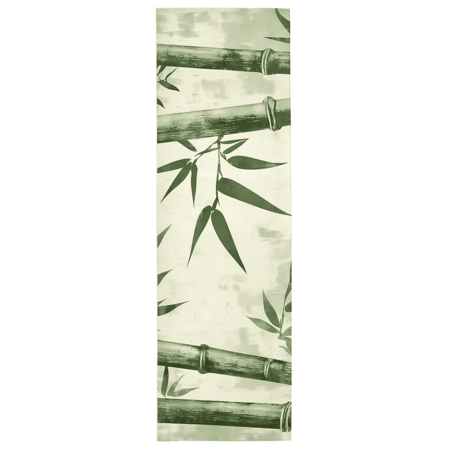 Artisan Bamboo Harmony Rug – Bali - Inspired, Soft & Durable | Nature - Inspired Rug by districtoasis