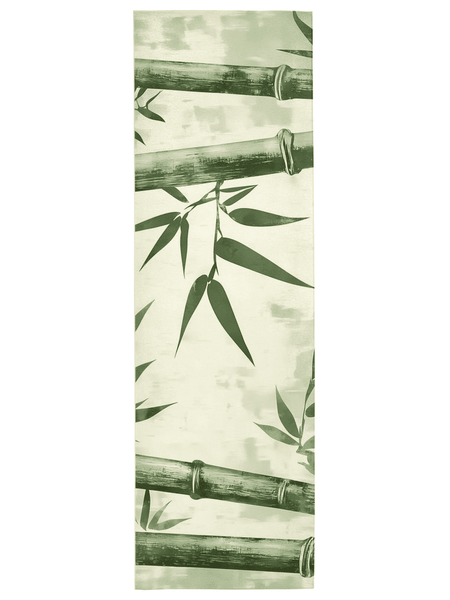 Artisan Bamboo Harmony Rug – Bali - Inspired, Soft & Durable | Nature - Inspired Rug by districtoasis