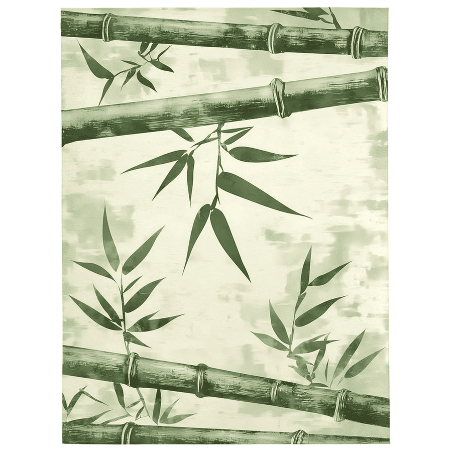 Artisan Bamboo Harmony Rug – Bali - Inspired, Soft & Durable | Nature - Inspired Rug by districtoasis