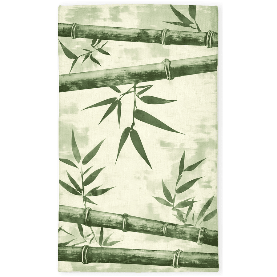 Artisan Bamboo Harmony Rug – Bali - Inspired, Soft & Durable | Nature - Inspired Rug by districtoasis
