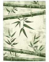 Artisan Bamboo Harmony Rug – Bali - Inspired, Soft & Durable | Nature - Inspired Rug by districtoasis