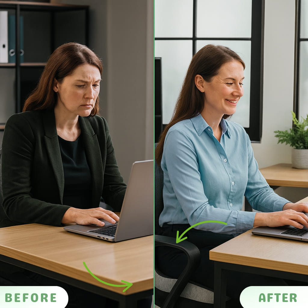 Cushion for Stress-Free Sitting Hours – OasisComfort™