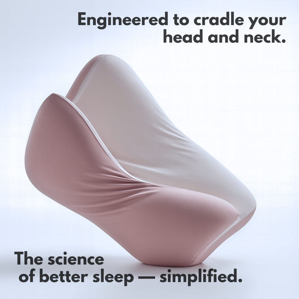 OasisWave™ – Contoured Neck, Shoulder & Head Pillow