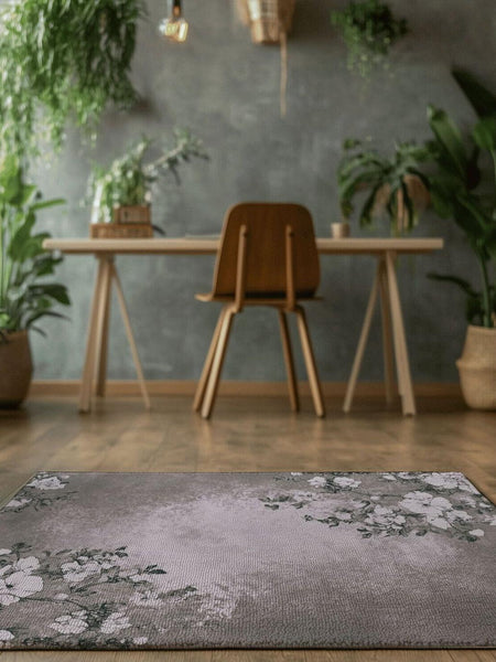 Blooming Embrace Rug | Nature - Inspired Rug by districtoasis