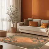 Blooming Embrace Rug | Nature - Inspired Rug by districtoasis