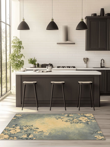 Blooming Embrace Rug | Nature - Inspired Rug by districtoasis