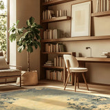Blooming Embrace Rug | Nature - Inspired Rug by districtoasis