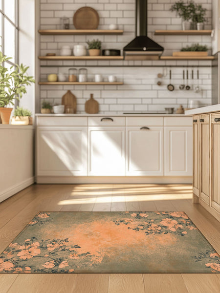 Blooming Embrace Rug | Nature - Inspired Rug by districtoasis
