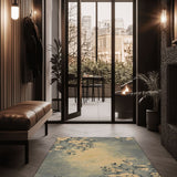 Blooming Embrace Rug | Nature - Inspired Rug by districtoasis