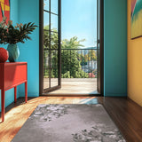 Blooming Embrace Rug | Nature - Inspired Rug by districtoasis