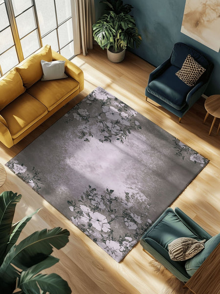 Blooming Embrace Rug | Nature - Inspired Rug by districtoasis