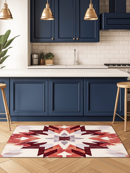 Bohemian Firelight Tapestry Rug | Nature - Inspired Rug by districtoasis