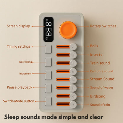 White Noise & Calm Light for Anxiety-Free Sleep – OasisDrift™