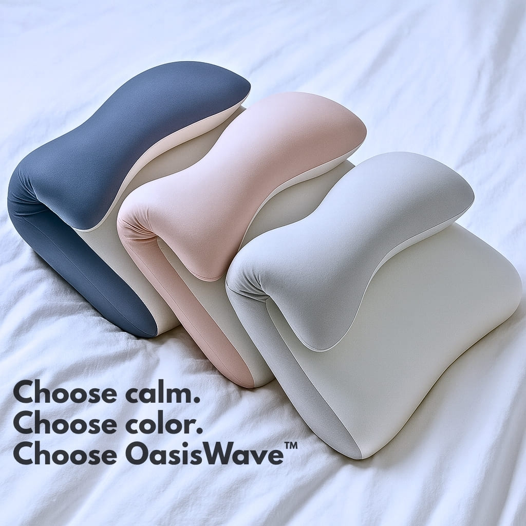 OasisWave™ – Contoured Neck, Shoulder & Head Pillow
