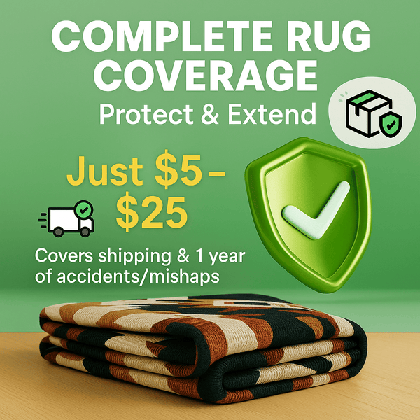 Complete Rug Coverage – Protect & Extend | Nature - Inspired Rug by districtoasis