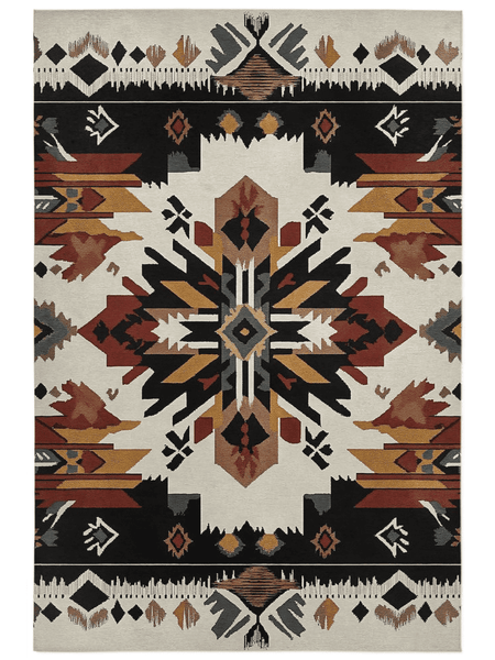 Desert Bliss Rug – Southwestern - Inspired, Elegant & Durable | Nature - Inspired Rug by districtoasis