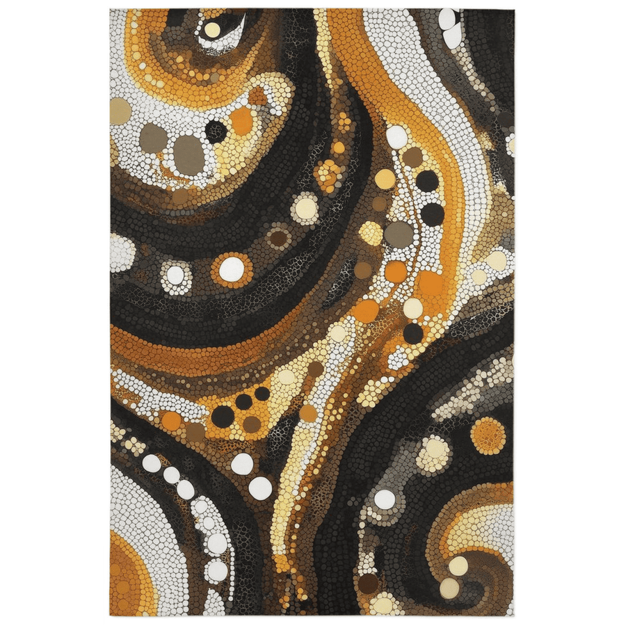 Desert Tranquility Rug – Australian Desert Design, Soft & Durable | Nature - Inspired Rug by districtoasis