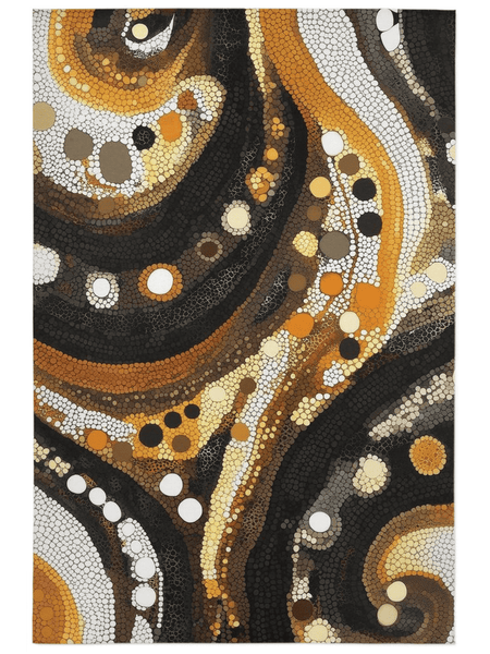 Desert Tranquility Rug – Australian Desert Design, Soft & Durable | Nature - Inspired Rug by districtoasis