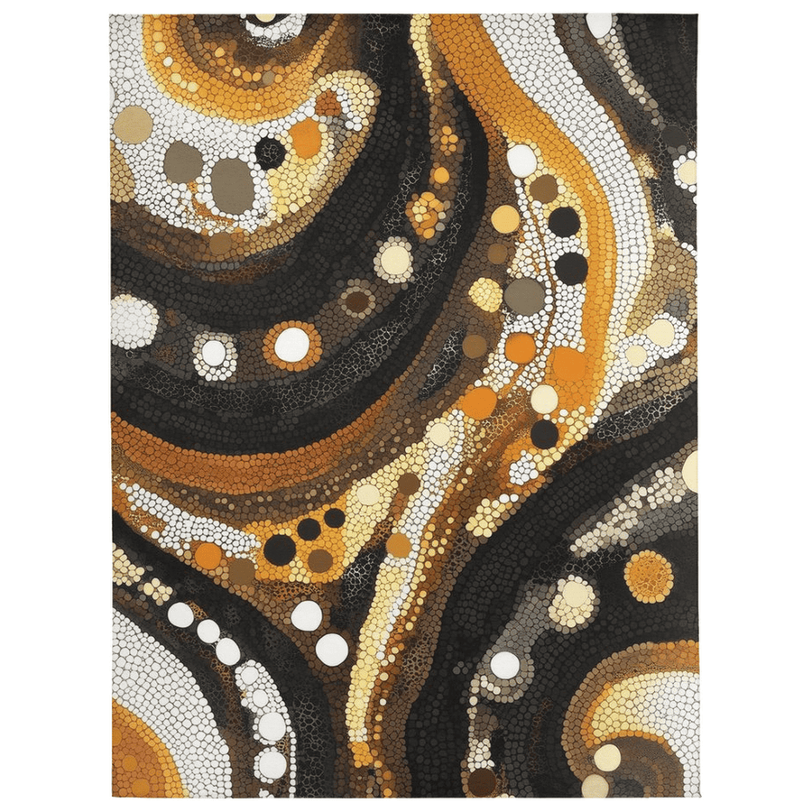 Desert Tranquility Rug – Australian Desert Design, Soft & Durable | Nature - Inspired Rug by districtoasis