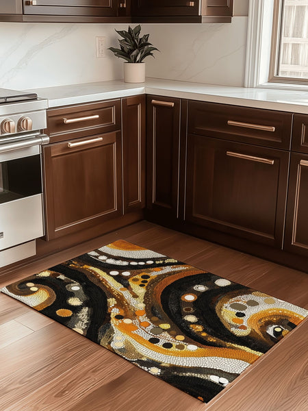 Desert Tranquility Rug – Australian Desert Design, Soft & Durable | Nature - Inspired Rug by districtoasis